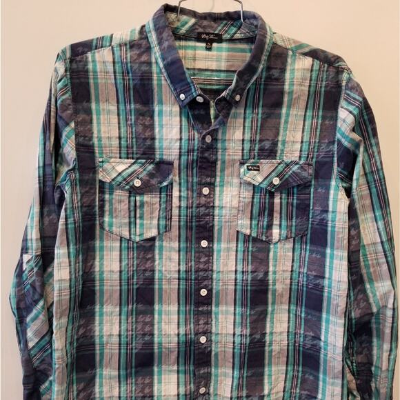 LNH Women's Collection Cotton Long Sleeve Button Shirt Size XL - Picture 2 of 10